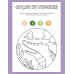Color by Number Activity Worksheets | Fun Number Recognition Coloring Pages