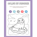 Color by Number Activity Worksheets | Fun Number Recognition Coloring Pages