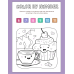 Color by Number Activity Worksheets | Fun Number Recognition Coloring Pages