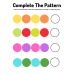 Complete the Pattern Worksheets | Color & Shape Pattern Recognition Activity