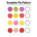 Complete the Pattern Worksheets | Color & Shape Pattern Recognition Activity