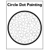 Circle Dot Painting Activity Sheets for Preschool & Kindergarten