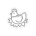 Farm Animals Scissor Skills Cut and Paste Activity Worksheets for Preschool & Kindergarten
