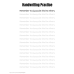 Handwriting Practice Worksheets for Kids | Letter Tracing & Writing Skills Activities