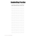 Handwriting Practice Worksheets for Kids | Letter Tracing & Writing Skills Activities