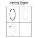 Learning Shapes Worksheets | Color, Trace, Connect & Draw Activities for Kids