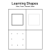 Learning Shapes Worksheets | Color, Trace, Connect & Draw Activities for Kids