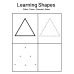 Learning Shapes Worksheets | Color, Trace, Connect & Draw Activities for Kids