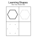 Learning Shapes Worksheets | Color, Trace, Connect & Draw Activities for Kids