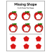 Missing Shape Worksheets | Cut & Paste the Shape Printable Activity