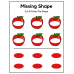 Missing Shape Worksheets | Cut & Paste the Shape Printable Activity