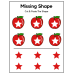 Missing Shape Worksheets | Cut & Paste the Shape Printable Activity