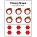 Missing Shape Worksheets | Cut & Paste the Shape Printable Activity