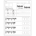 Read & Trace Worksheets | Graph, Read, Tap, and Trace